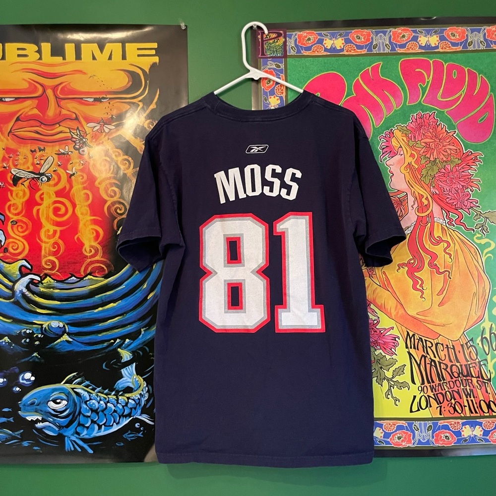 Reebok Patriots Randy Moss #81 Stadium Shirt